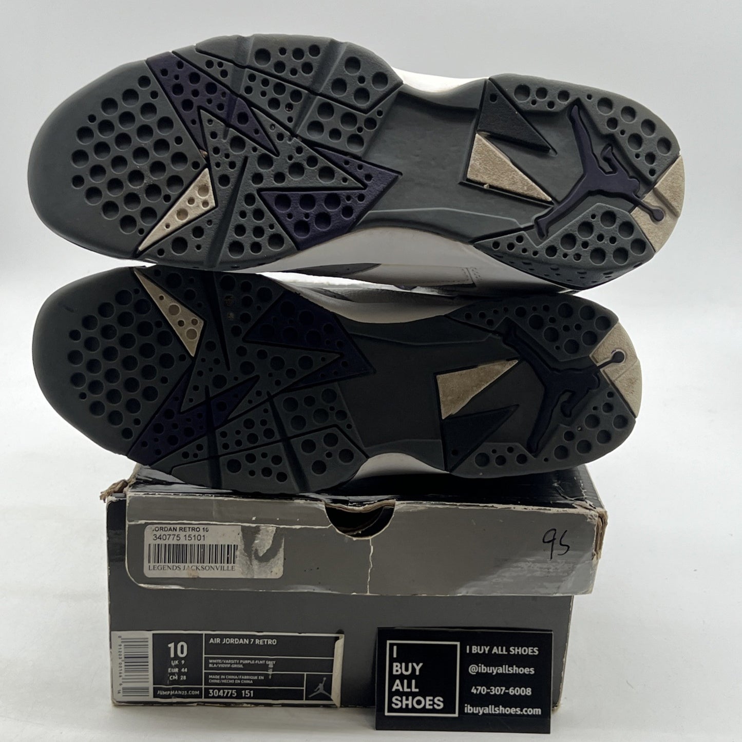 Size 10 - Air Jordan 7 Retro Flint (304775-151)