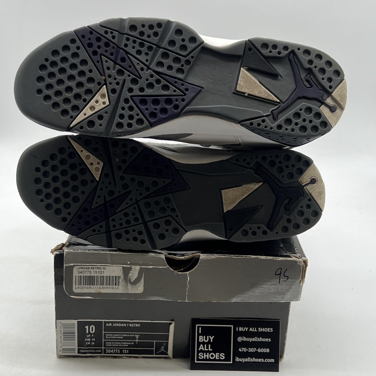 Size 10 - Air Jordan 7 Retro Flint (304775-151)