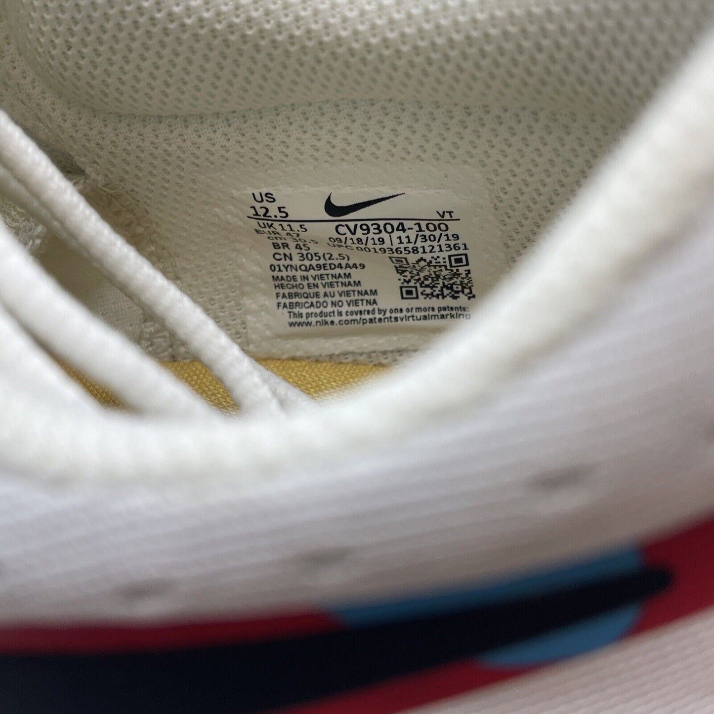 Size 12.5 - Nike Joyride Dual Run A.I.R. White Blue Suede Leather (CV9304-100)