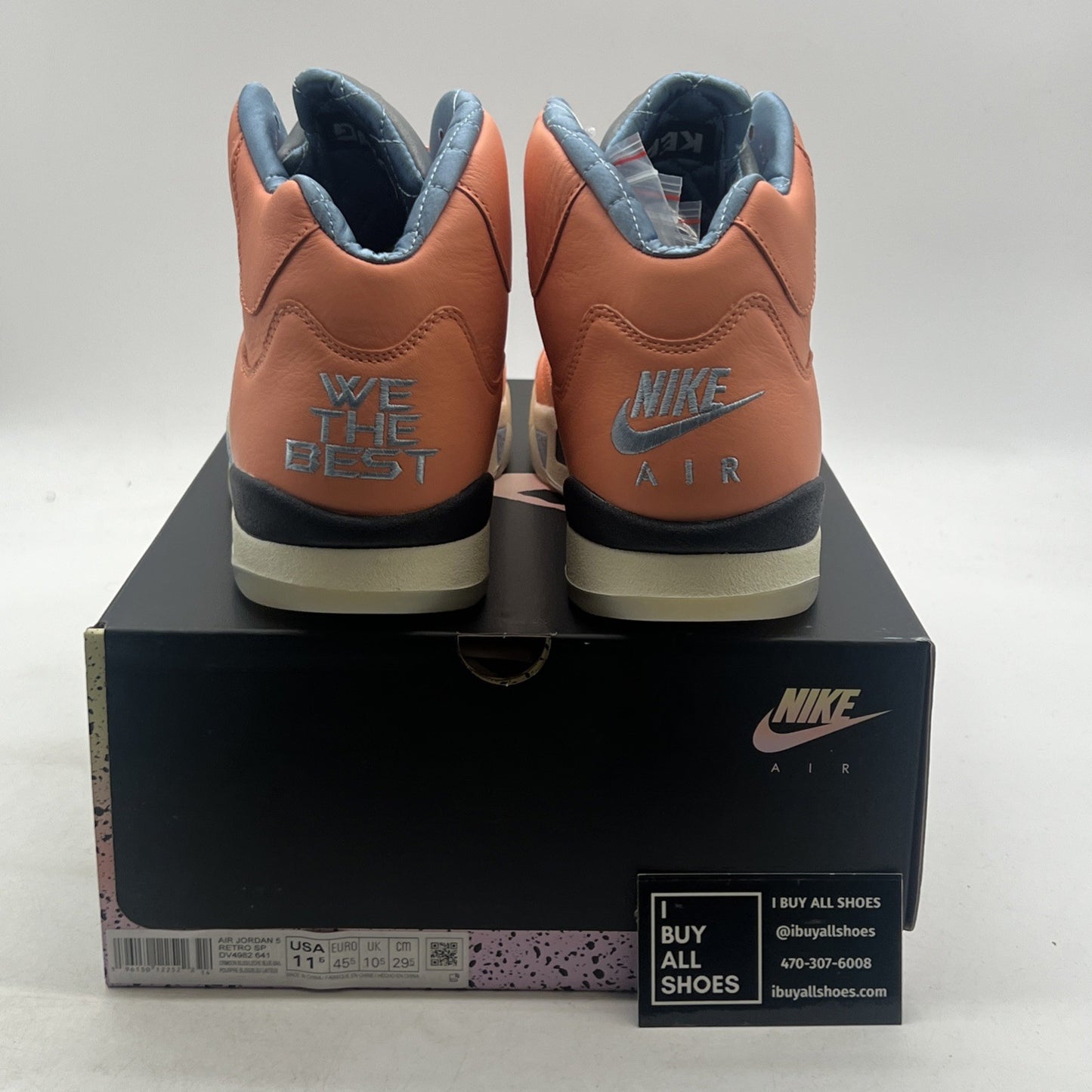 Size 11.5 - Air Jordan 5 Retro x DJ Khaled Mid We The Best - Crimson Bliss