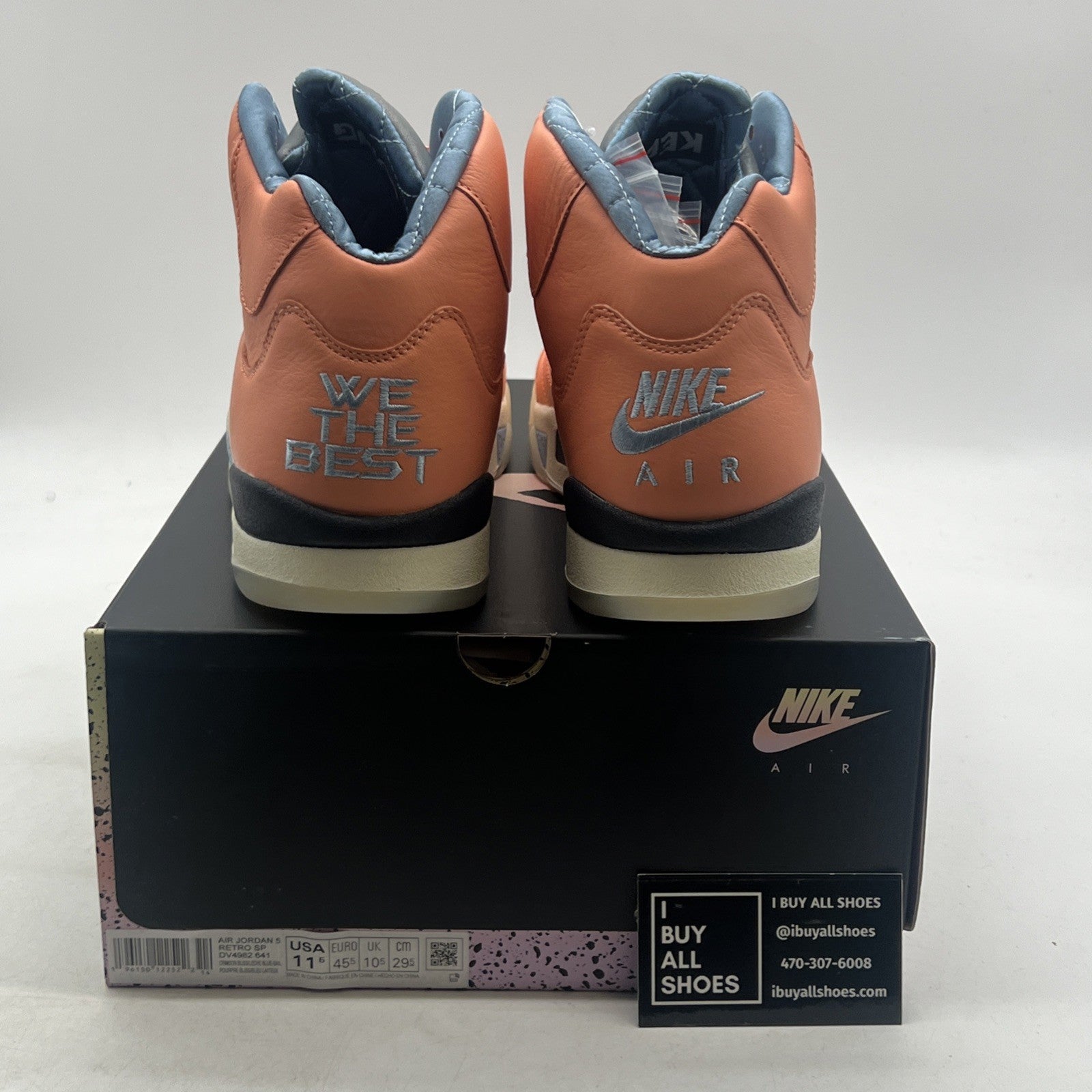 Size 11.5 - Air Jordan 5 Retro x DJ Khaled Mid We The Best - Crimson Bliss