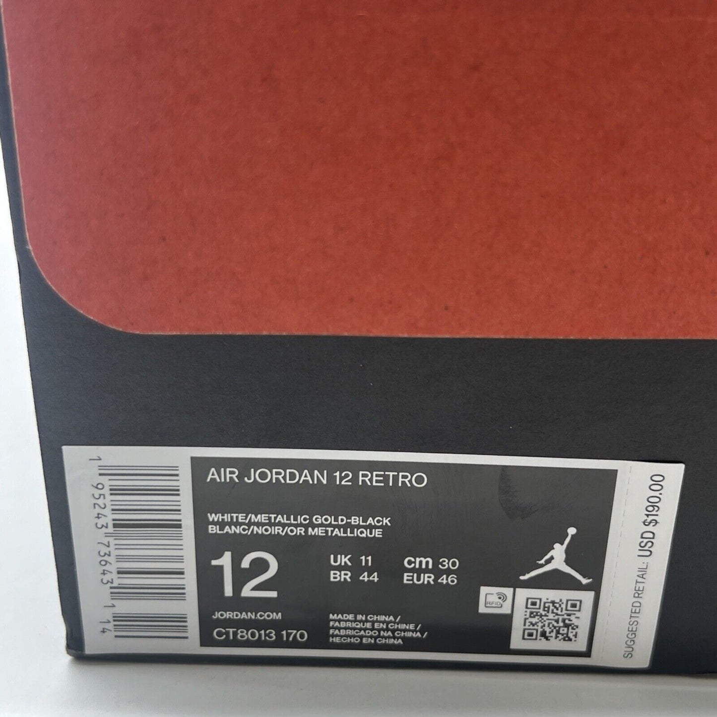 Size 12 - Air Jordan 12 Royalty (CT8013-170)