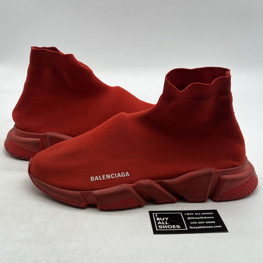 Size 12 - Balenciaga Speed Trainer Red