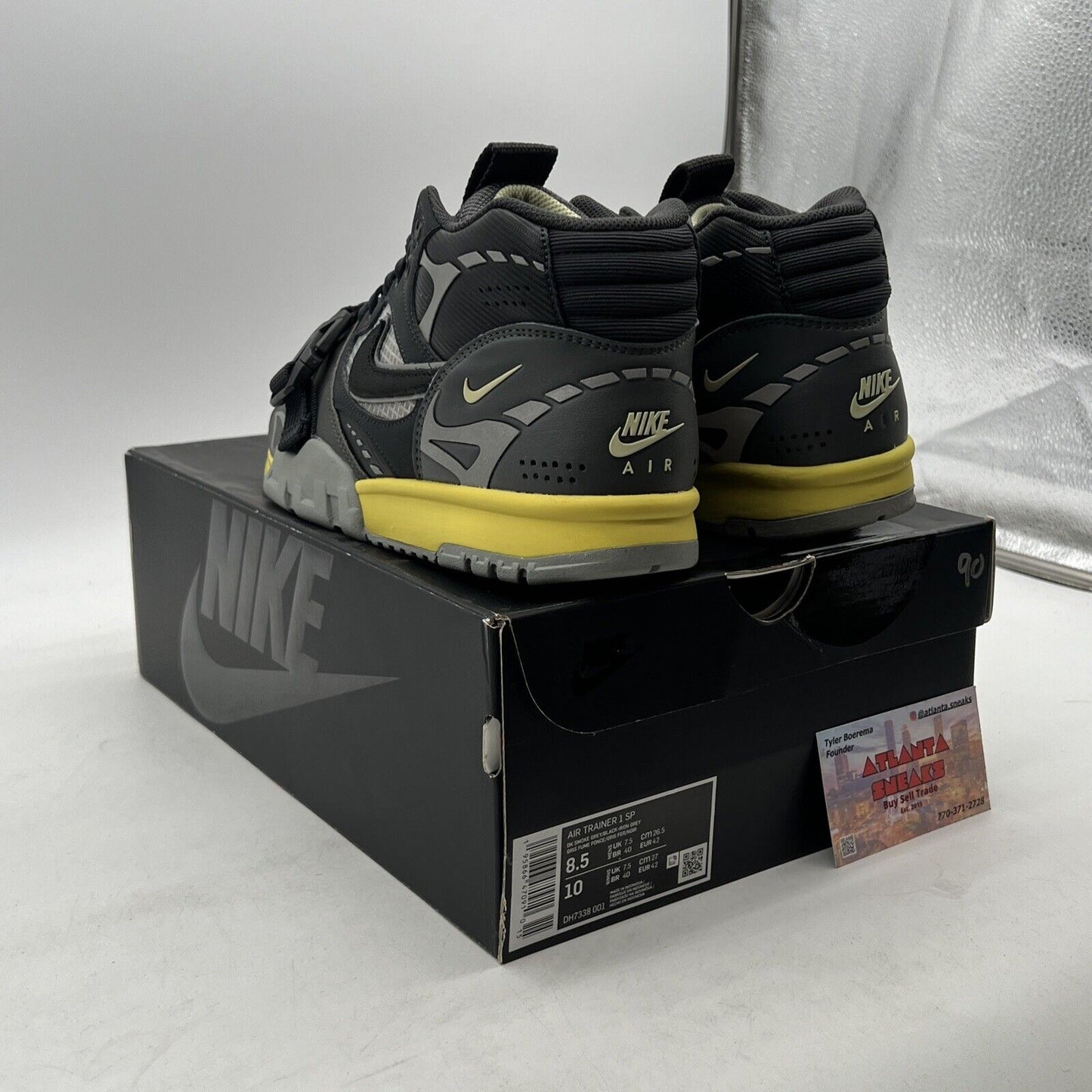 Size 8.5 - Nike Air Trainer 1 Utility Dark Smoke Grey (DH7338-001)