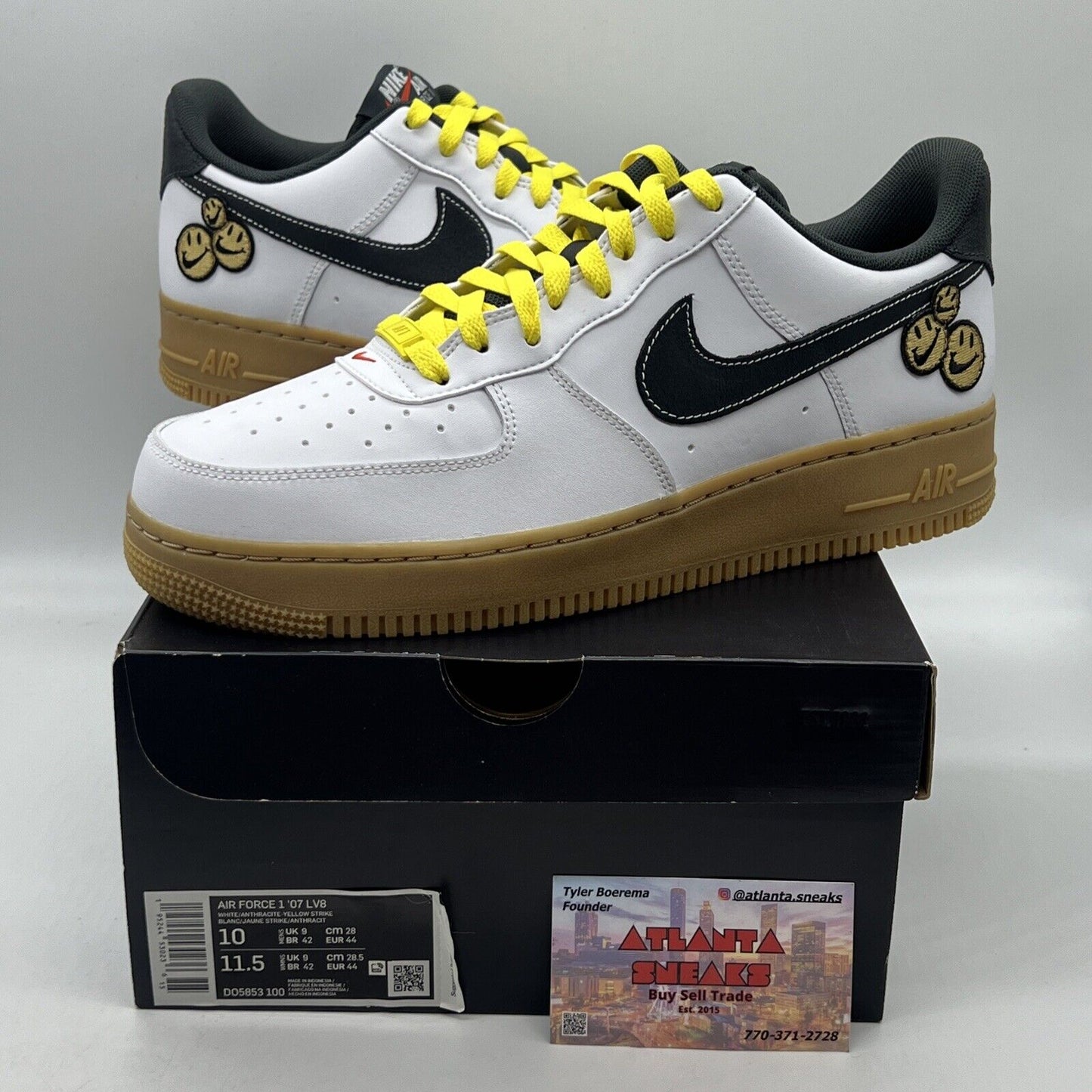 Size 10 - Nike Air Force 1 LV8 Go The Extra Smile 2021 Brand New Og All