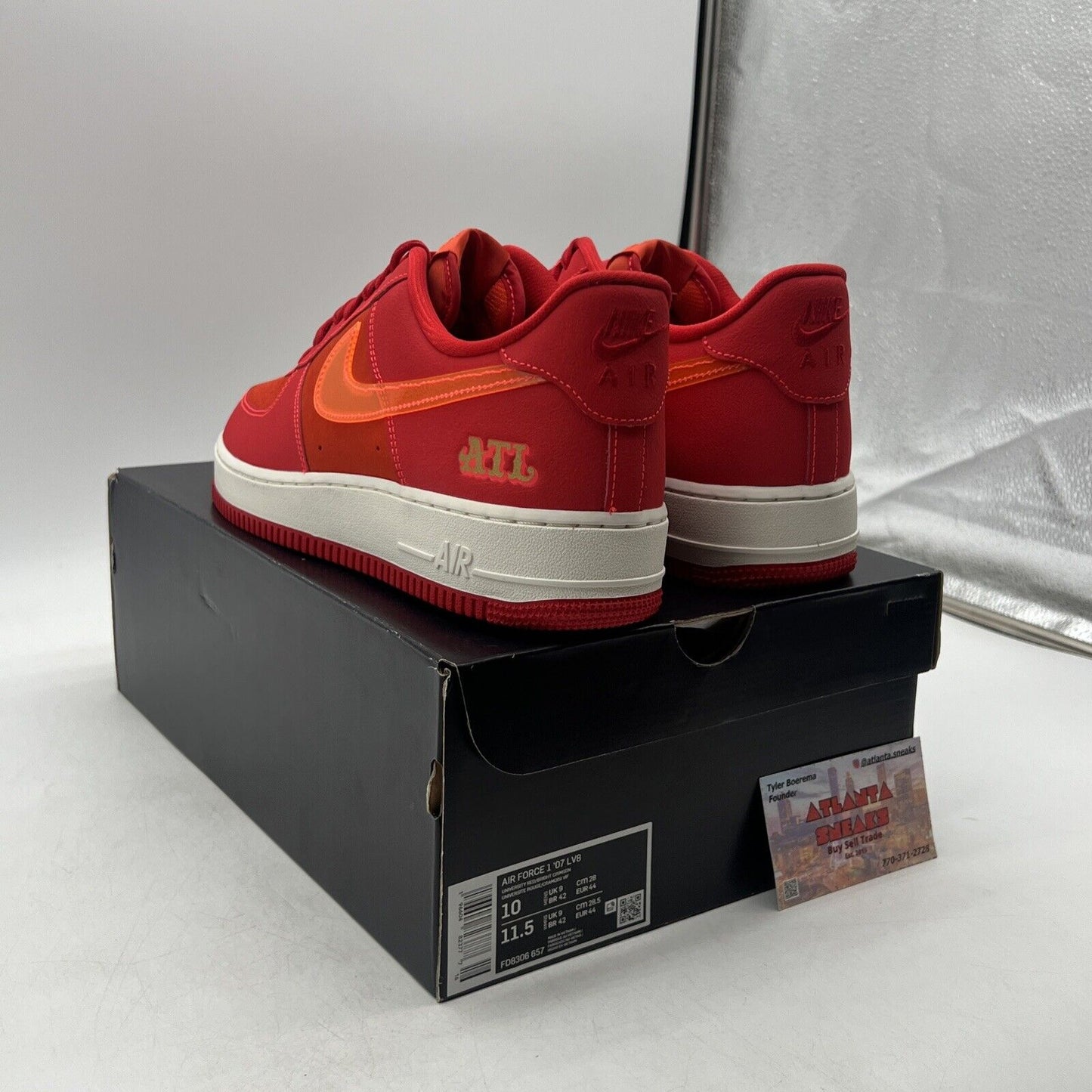Size 10 - Nike Air Force 1 '07 ATL (FD8306-657)