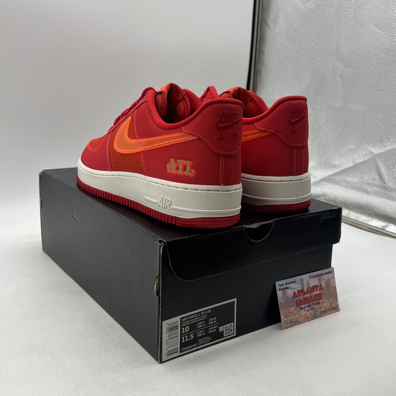 Size 10 - Nike Air Force 1 '07 ATL (FD8306-657)