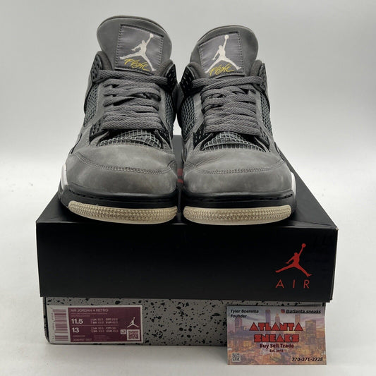 Size 11.5 - Jordan 4 Retro Low Cool Grey (308497-007)