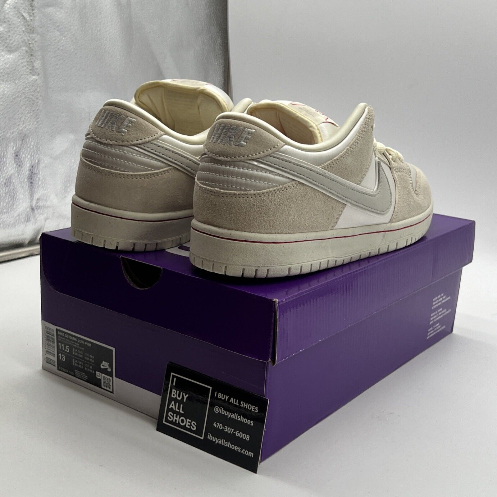 Size 11.5 - Nike Dunk Premium SB Low City of Love Collection - Light Bone
