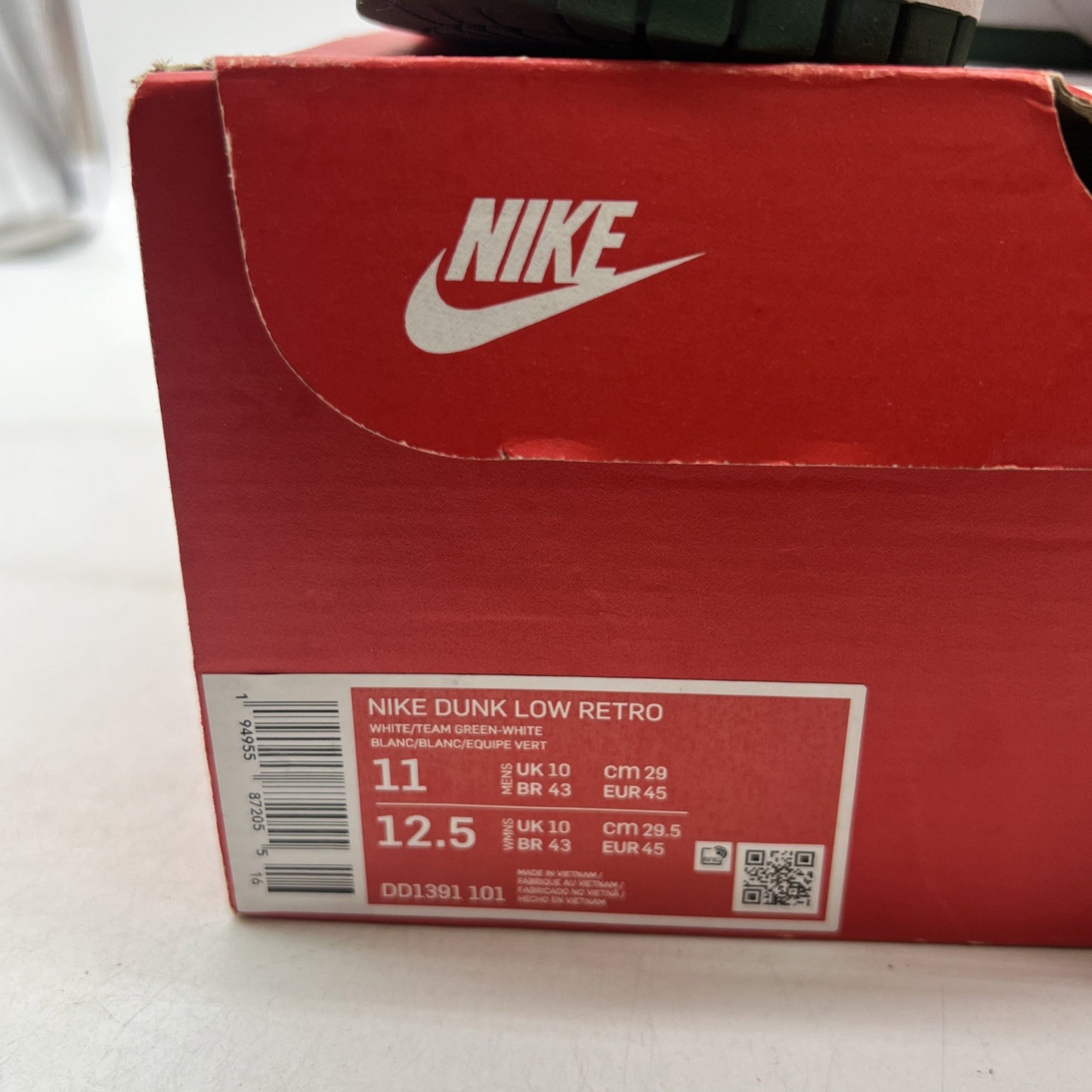 Size 11 - Nike Dunk Low Michigan State (DD1391-101)