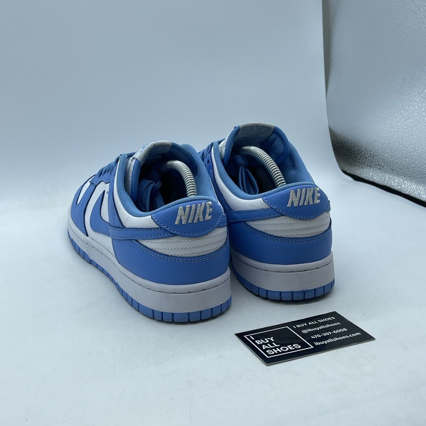 Size 10 - Nike Dunk Low University Blue white Suede Leather (DD1391-102)