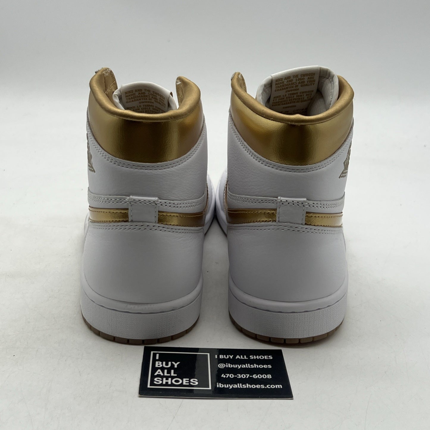 Size 12 - Air Jordan 1 Retro OG High Metallic Gold W (FD2596-107)