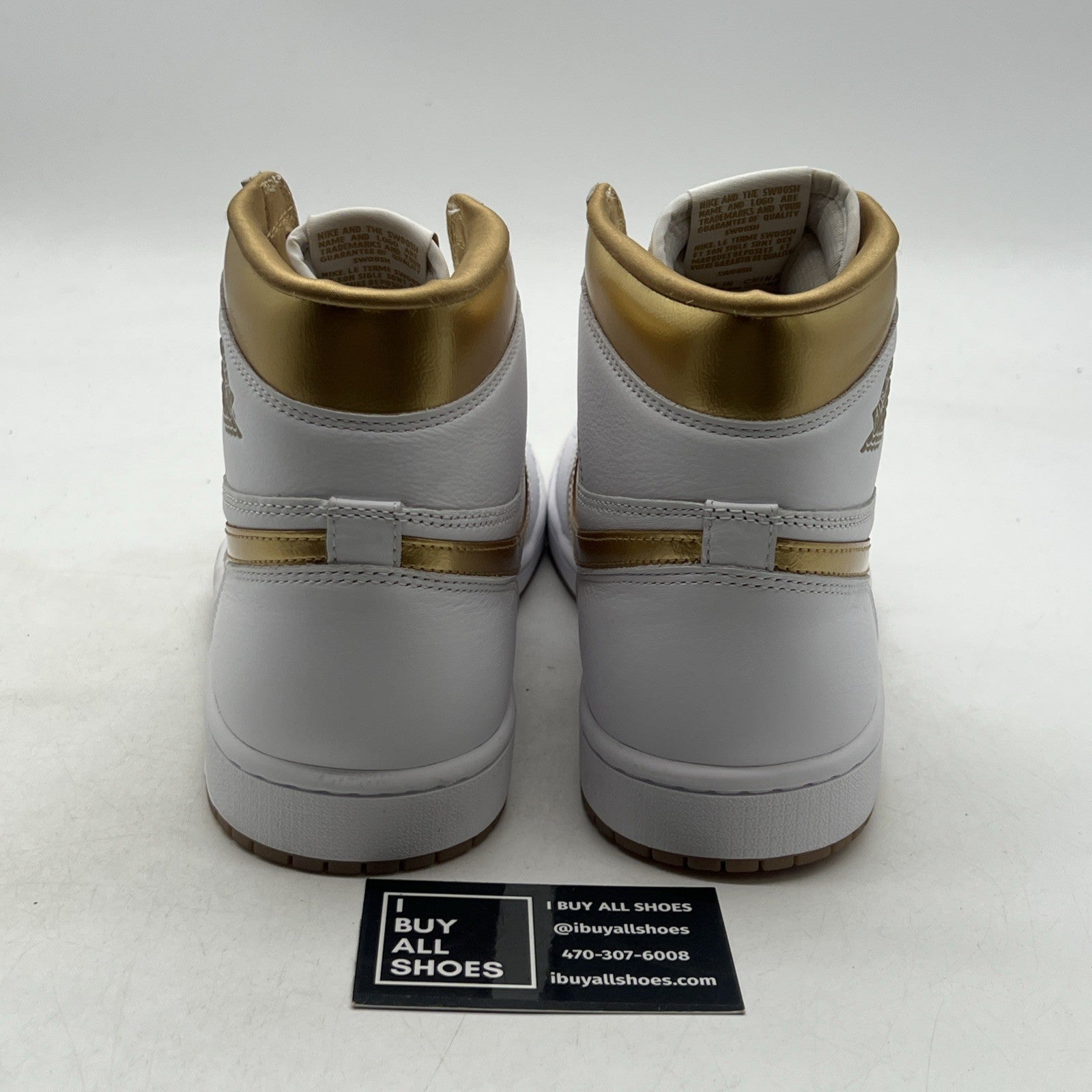 Size 12 - Air Jordan 1 Retro OG High Metallic Gold W (FD2596-107)