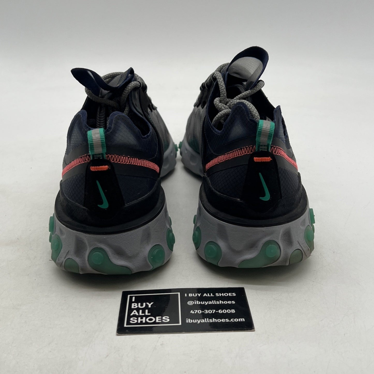 Size 12 - Nike React Element 87 Neptune Green (AQ1090-005)