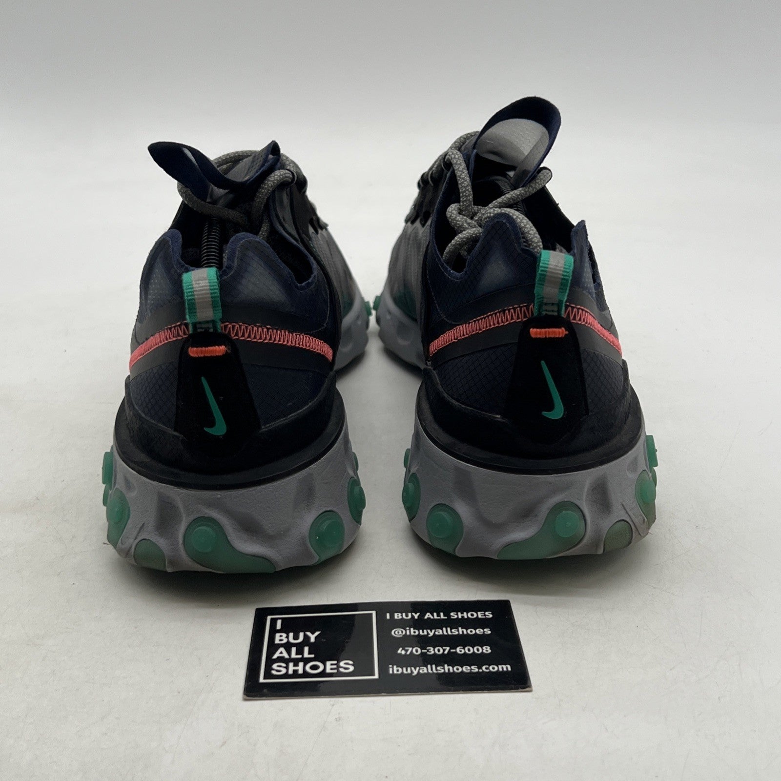 Size 12 - Nike React Element 87 Neptune Green (AQ1090-005)