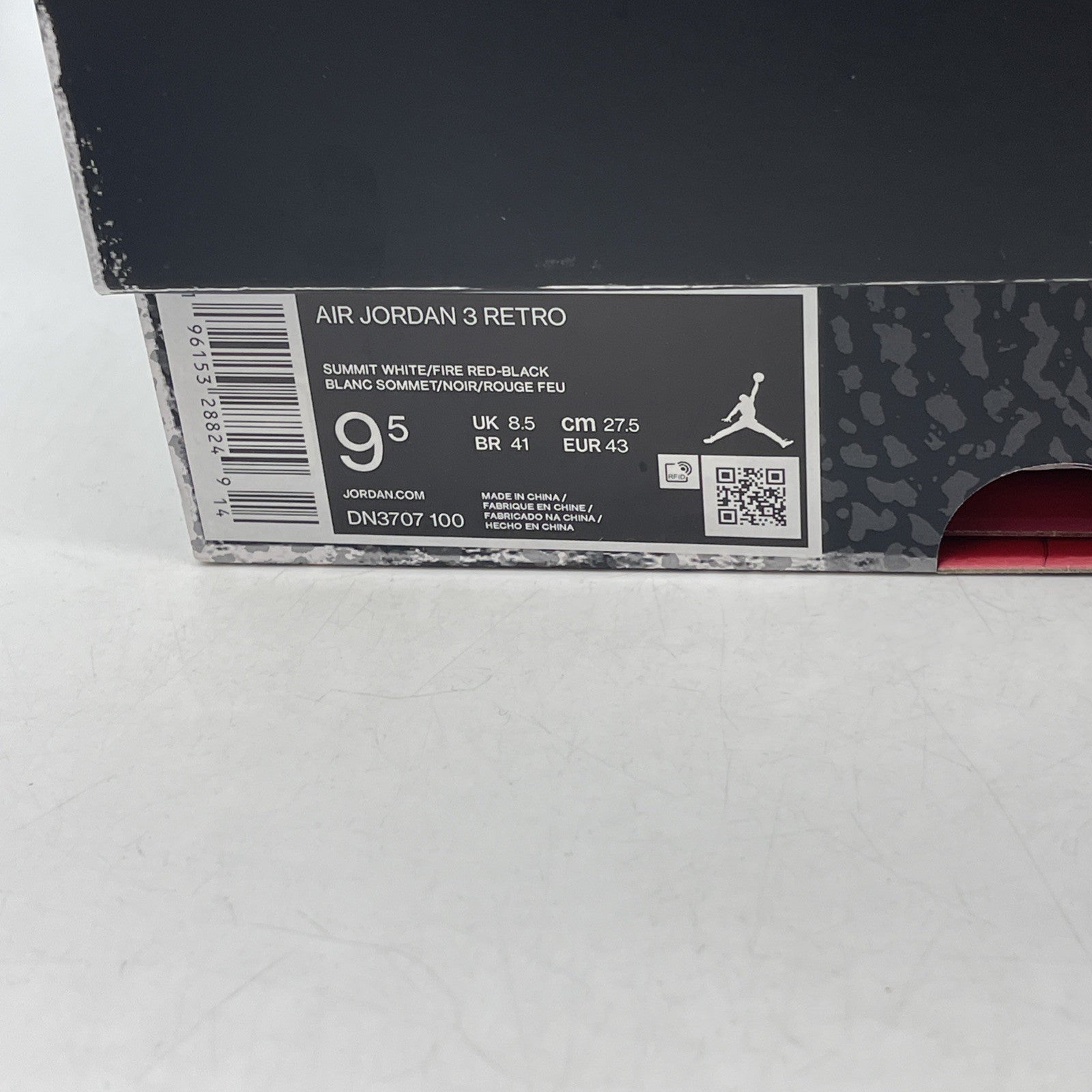 Size 9.5 - Air Jordan 3 Retro Mid White Cement Reimagined (DN3707-100)