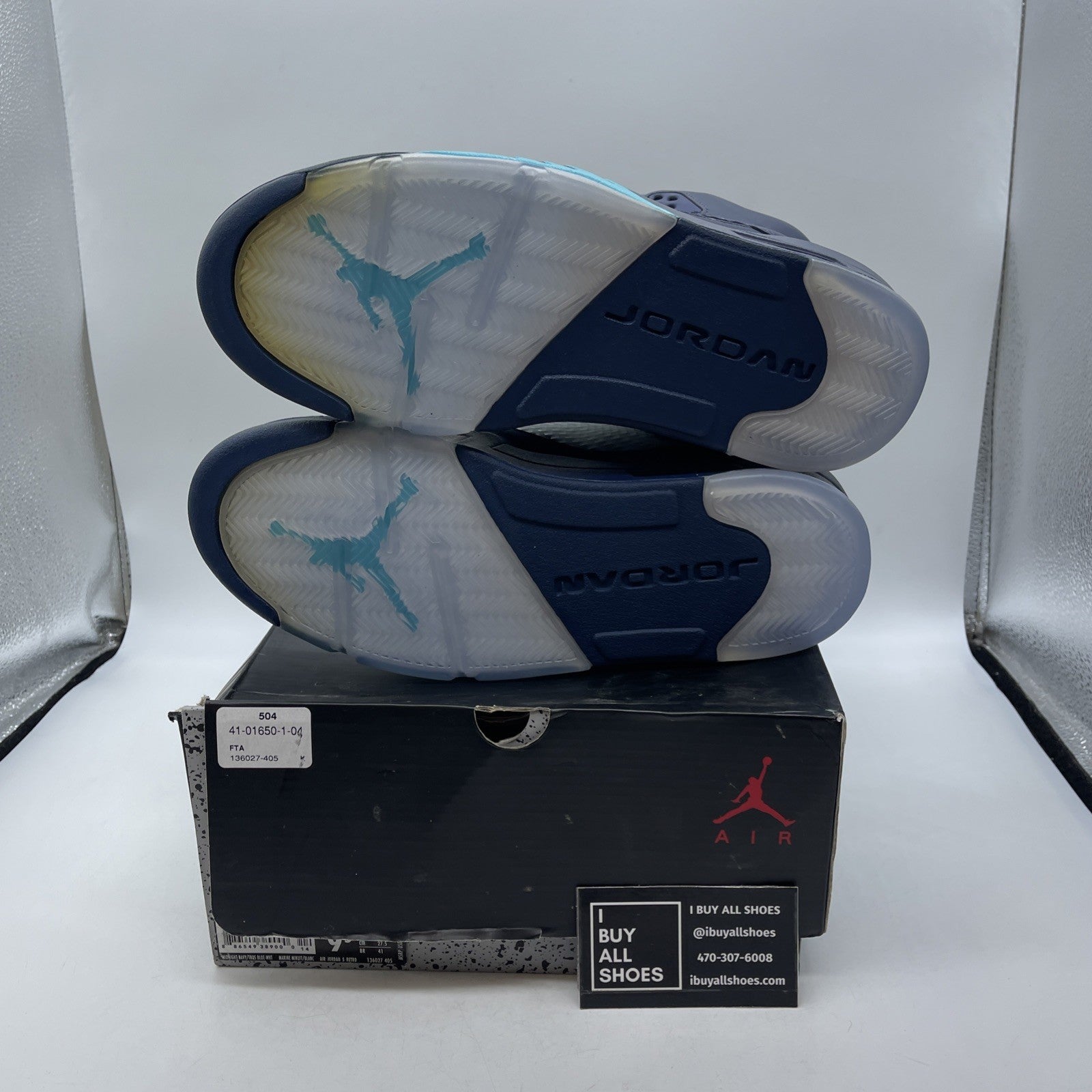 Size 9.5 - Air Jordan 5 Retro Pre-Grape (136027-405)