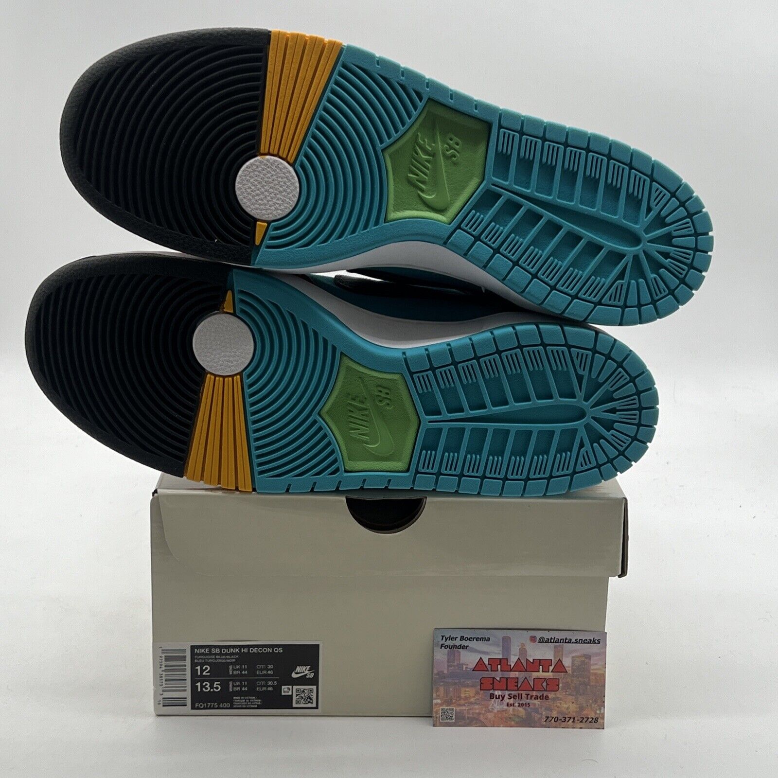 Size 12 - Nike Di’orr Greenwood x Dunk SB High Navajo Arts (FQ1775-400)