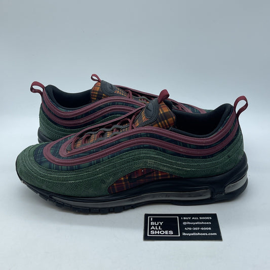 Size 11.5 - Nike Air Max 97 NRG Jacket Pack Green Black Suede (AT6145-600)