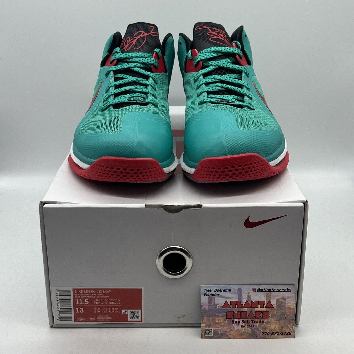 Size 11.5 - Nike LeBron 9 Low Reverse Liverpool 2022 Brand New Og All