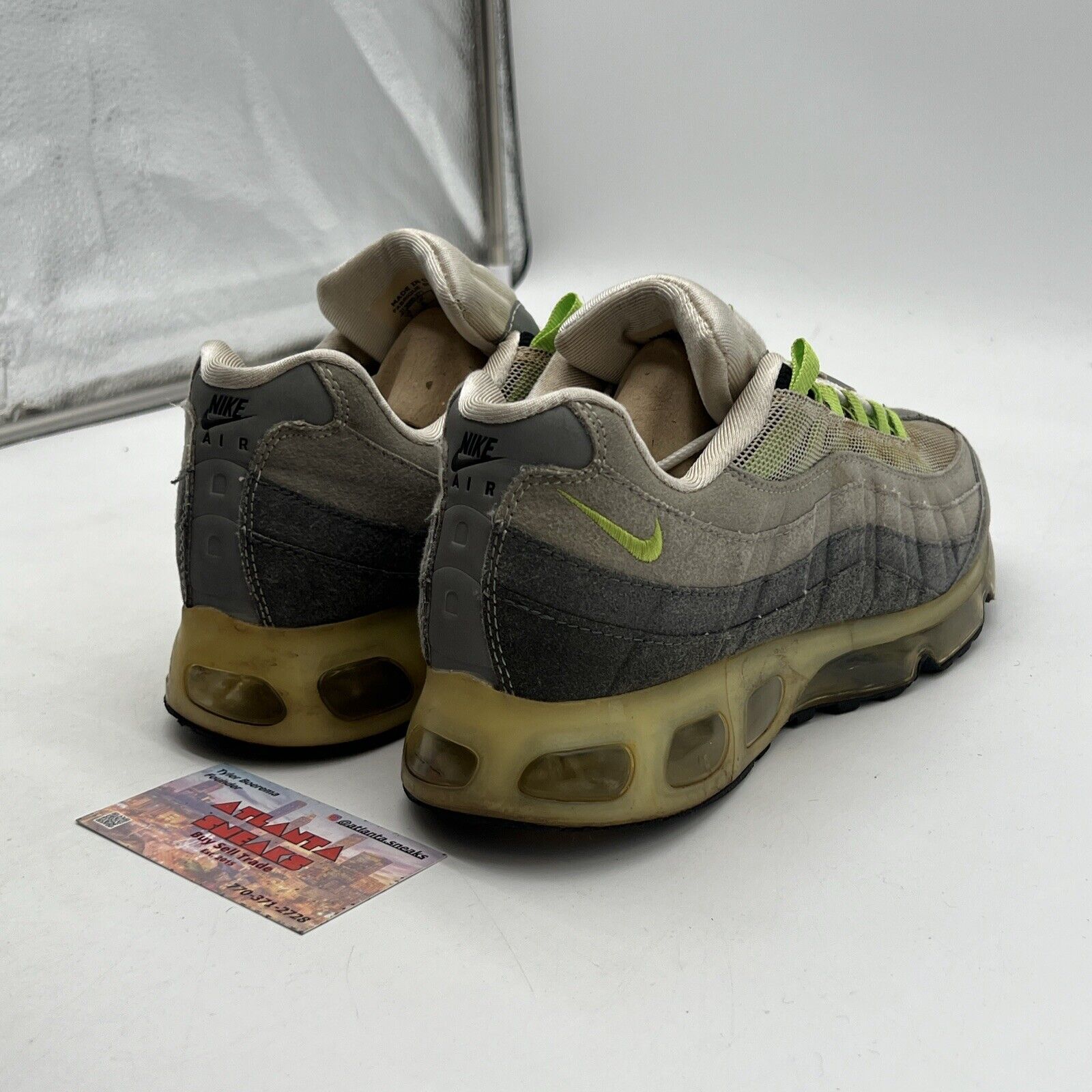 Size 7 - Nike Air Max 95 360 One Time Only Collector's Pack Neon (313866-271)