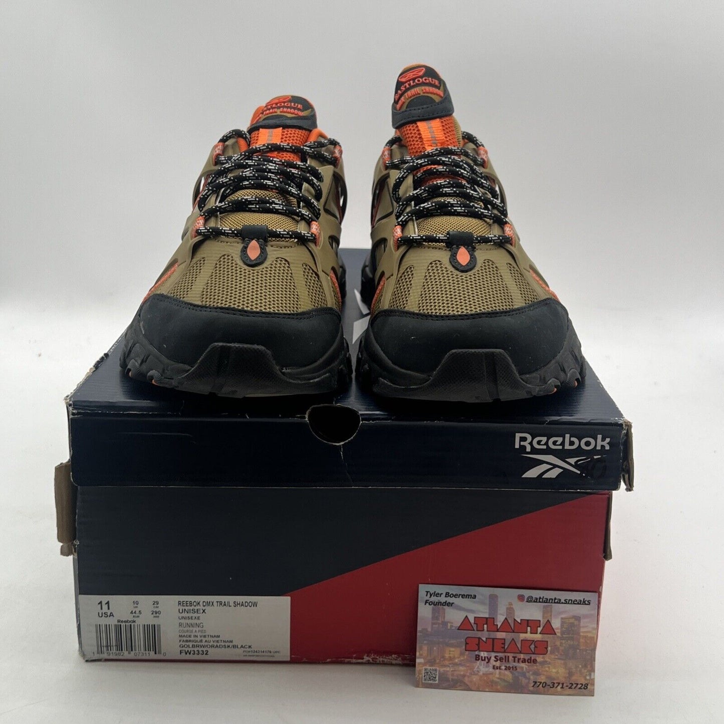 Size 11 - Reebok Eastlogue x DMX Trail Shadow Green (FW3332)