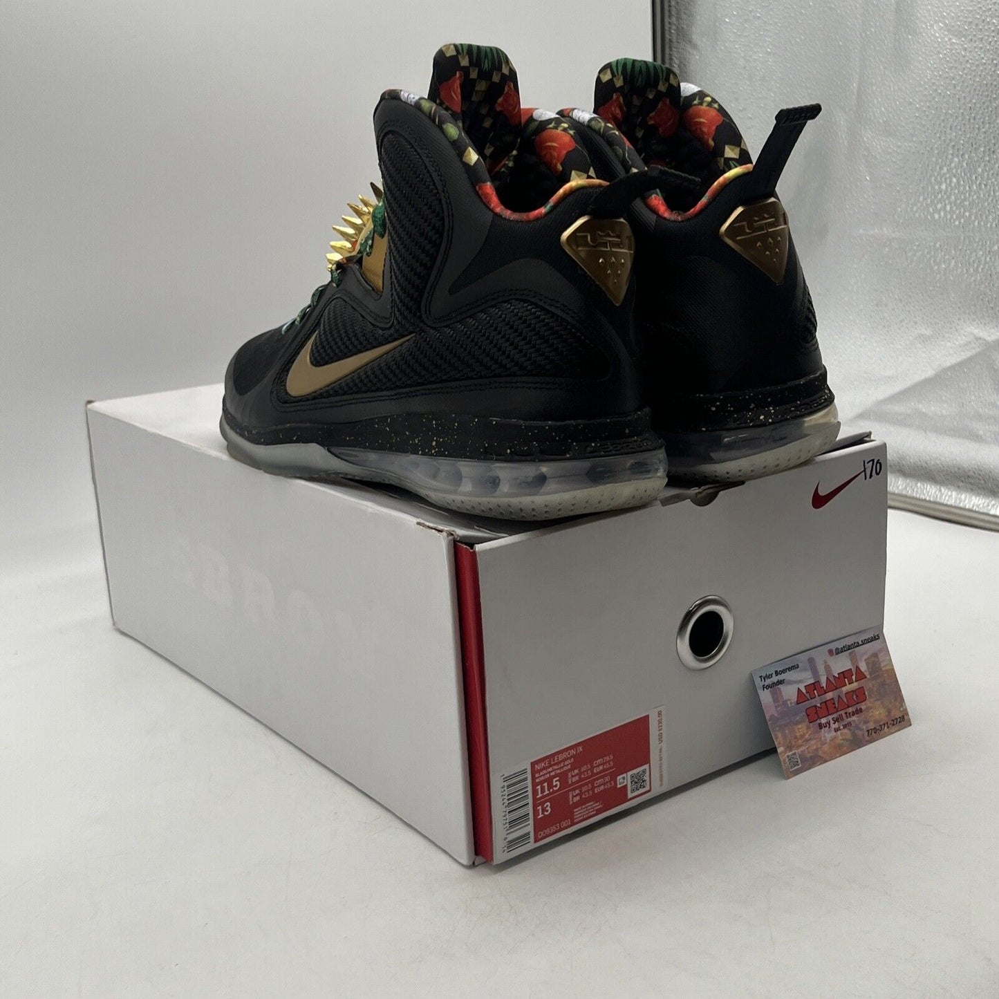 Size 11.5 - Nike LeBron 9 2022 Watch The Throne (DO9353-001)