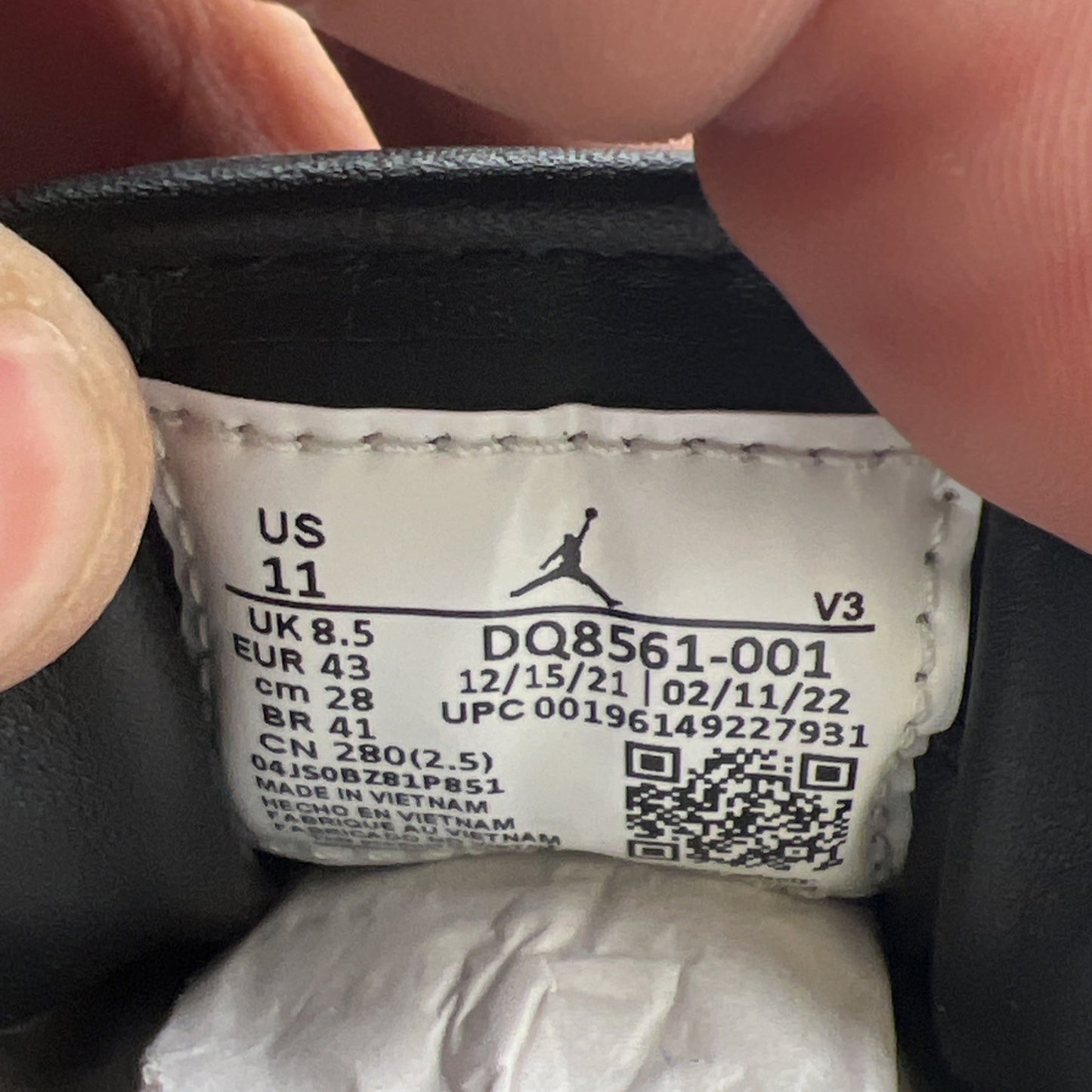 Size 11 - Air Jordan 1 Elevate SE Low Silver Toe W (DQ8561-001)