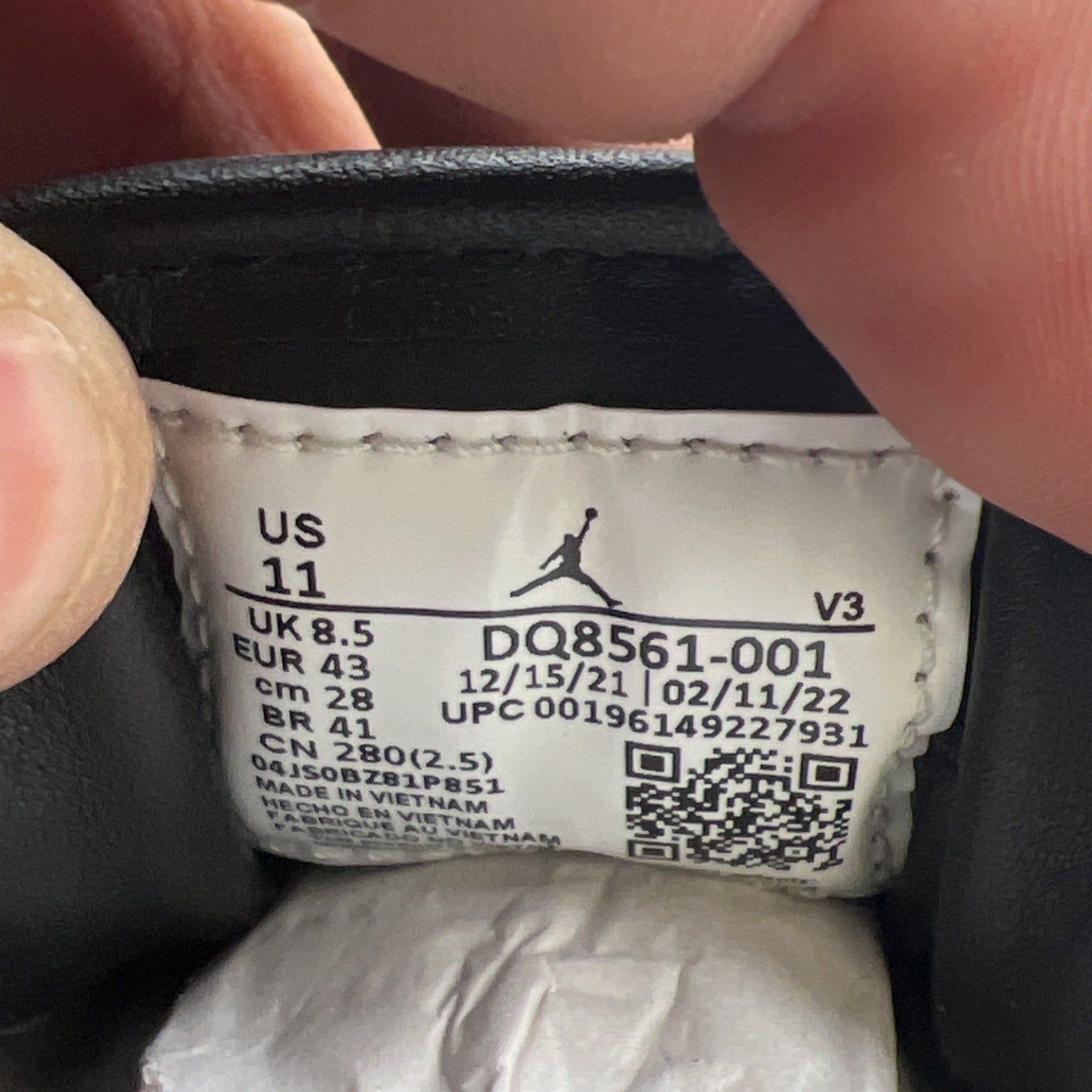 Size 11 - Air Jordan 1 Elevate SE Low Silver Toe W (DQ8561-001)