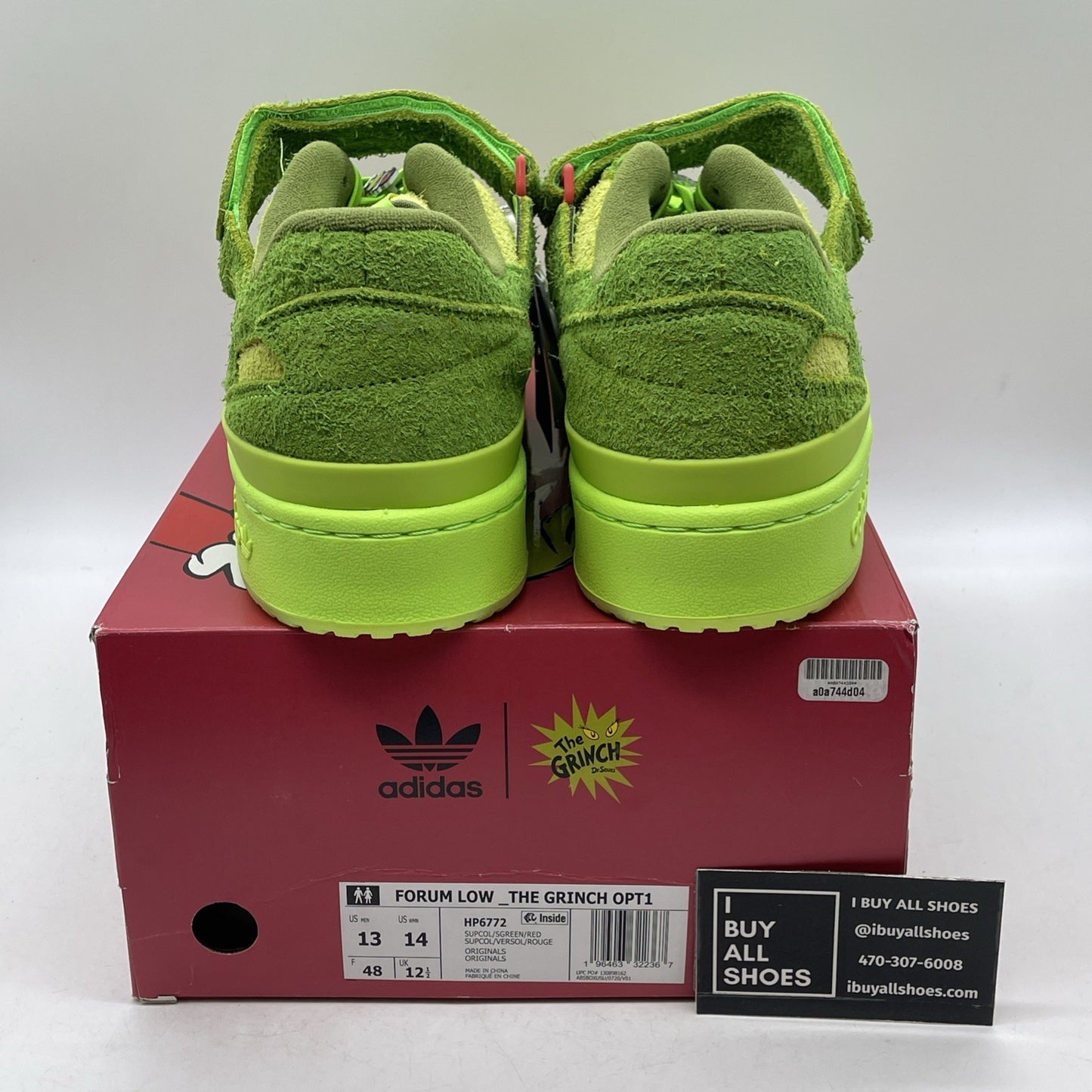 Size 13 - Dr. Seuss x Adidas Forum Low The Grinch (HP6772)