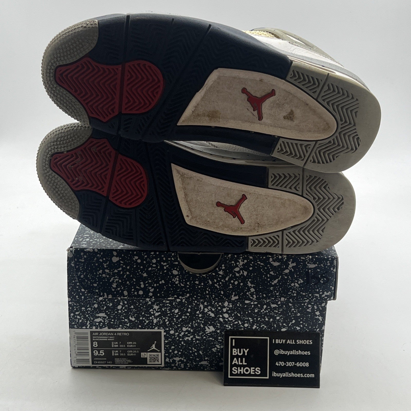 Size 8 - Air Jordan 4 Retro Mid Midnight Navy (DH6927-140)