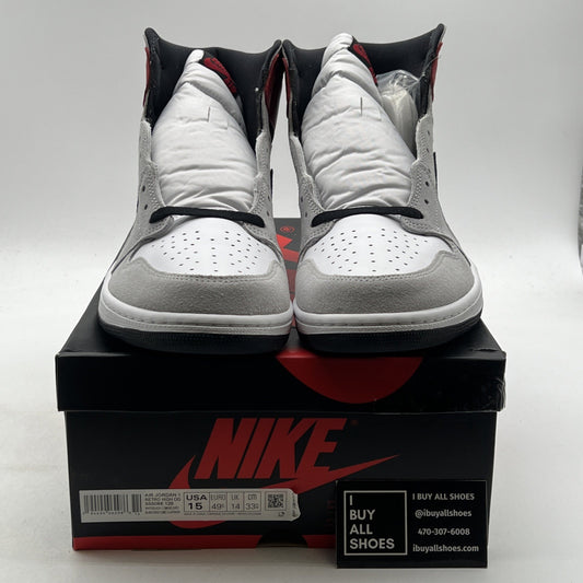 Size 15 - Air Jordan 1 Retro High OG Smoke Gray 2020 (555088-126)