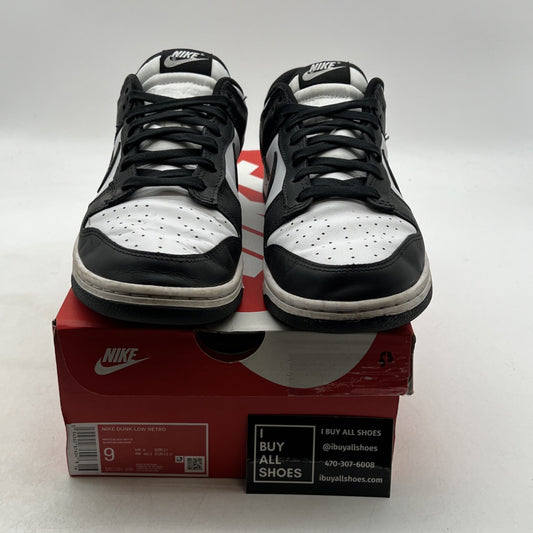 Size 9 - Nike Dunk Low Black White (DD1391-100)