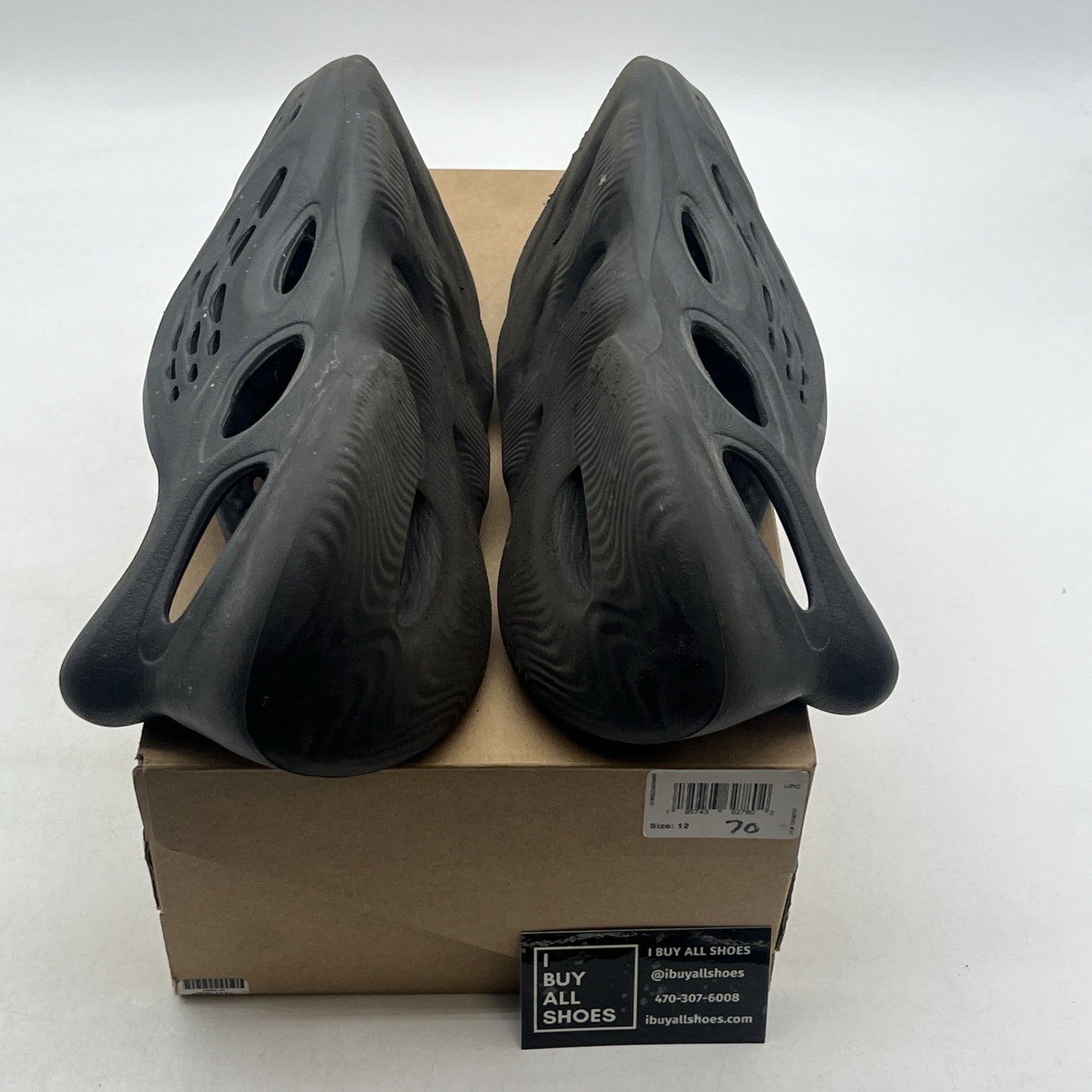 Size 12 - adidas YZY Yeezy Foam Runner 'Onyx' Men's (HP8739)