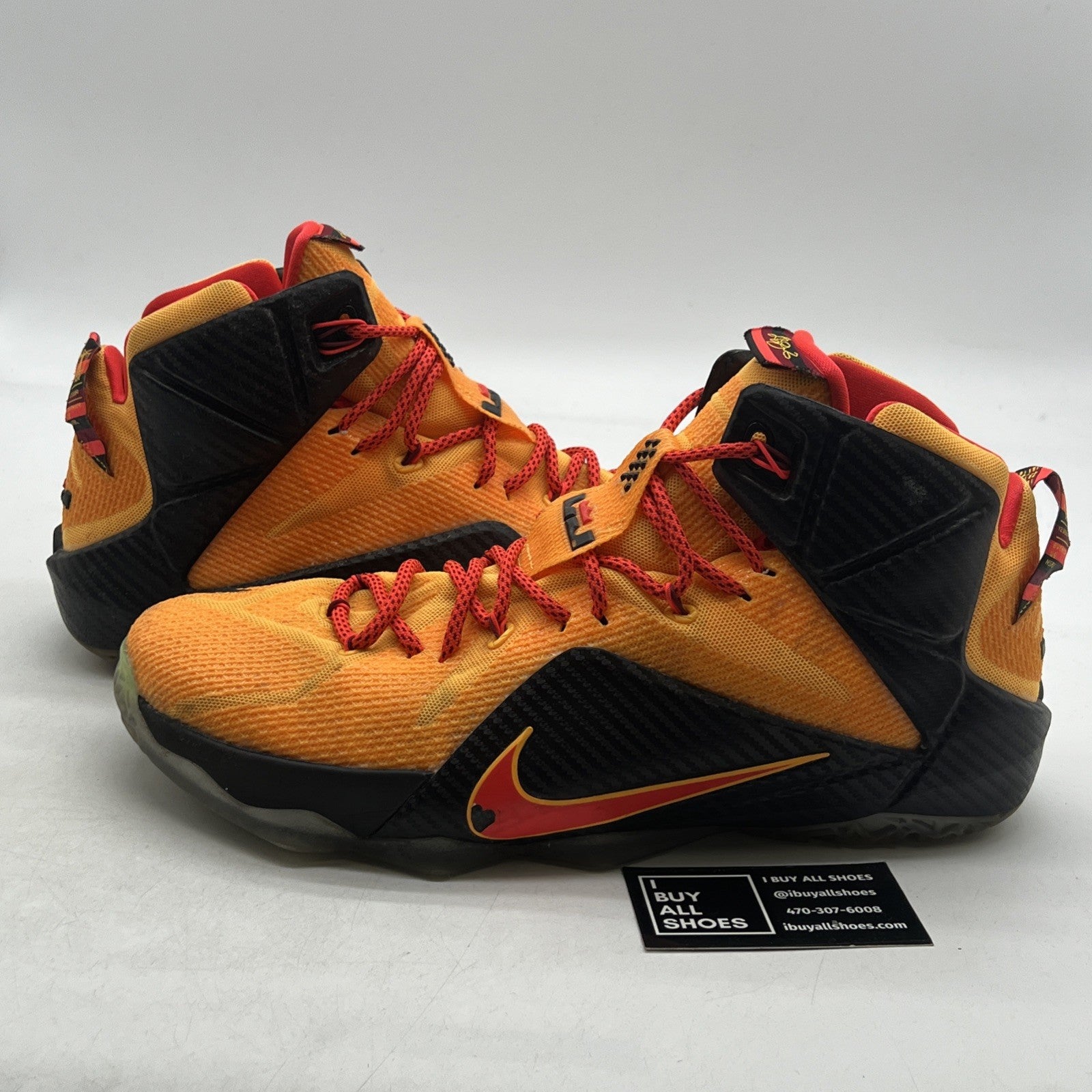 Size 13 - Nike LeBron 12 CLE - (684593-830)