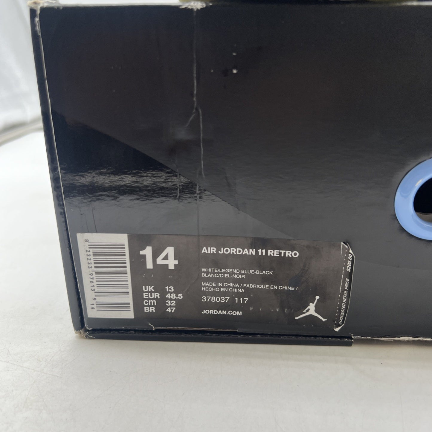 Size 14 - Air Jordan 11 Retro High Legend Blue (378037-117)