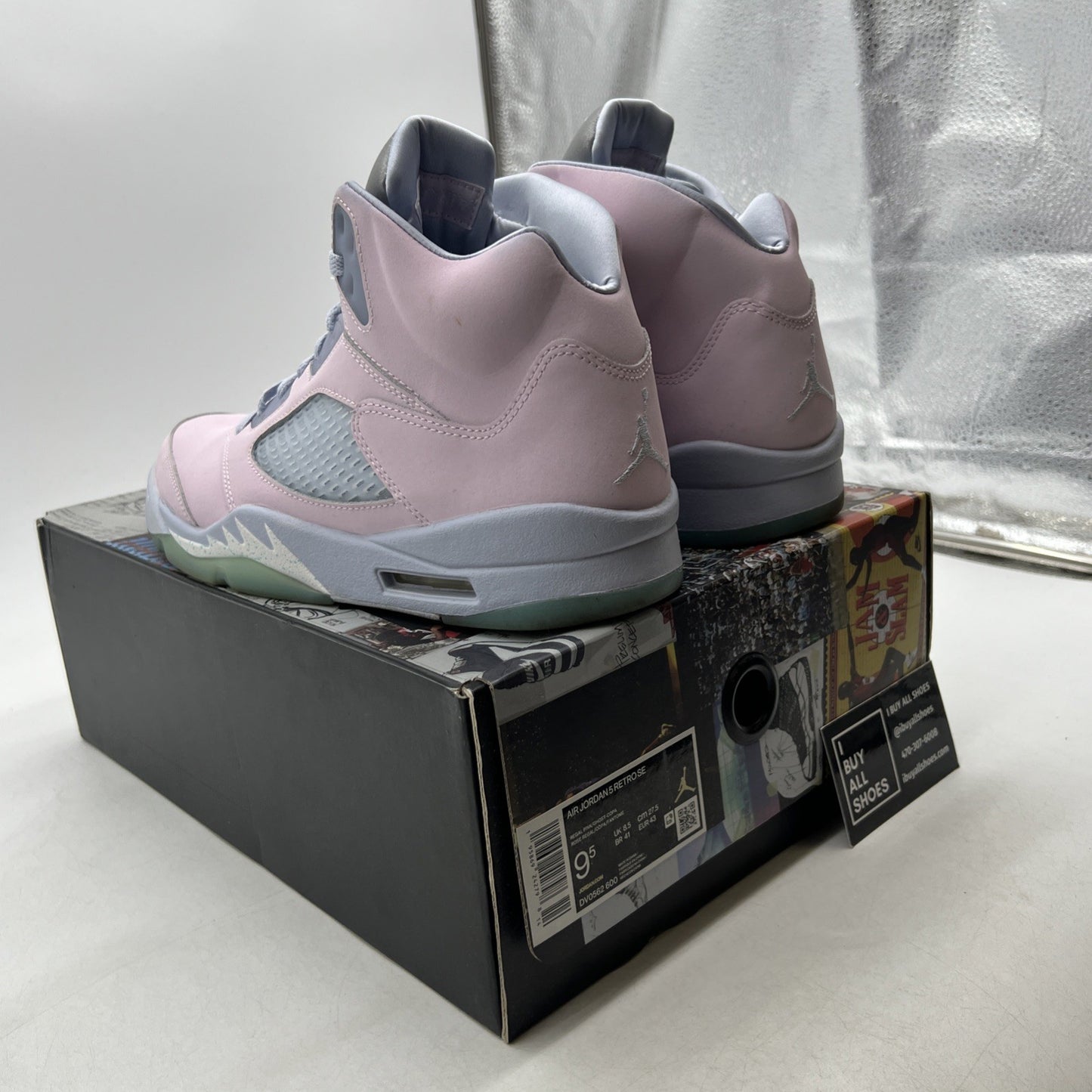 Size 9.5 - Air Jordan 5 Easter 2022 (DV0562-600)