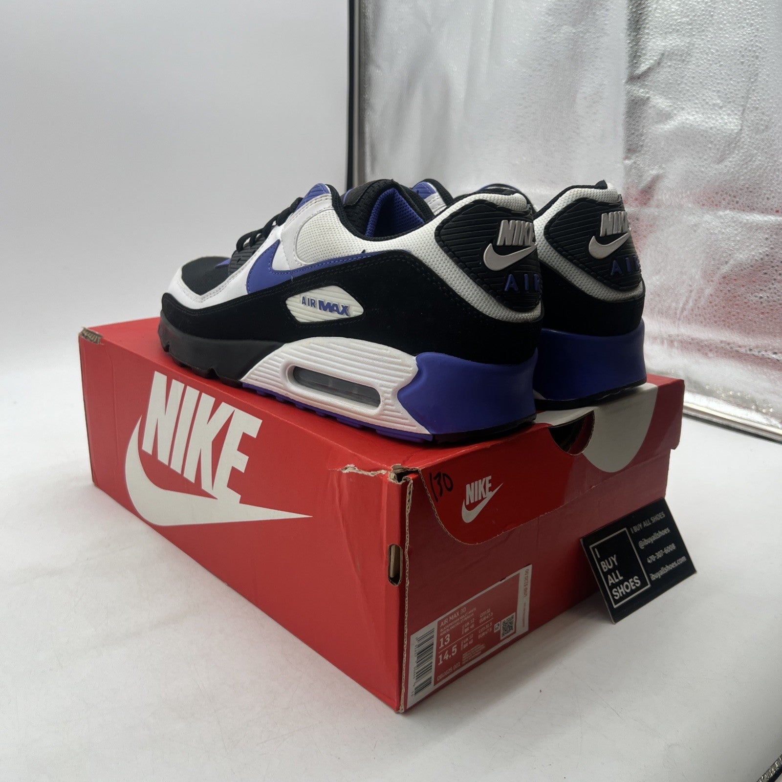 Size 13 - Nike Air Max 90 Persian Violet (DB0625-001)