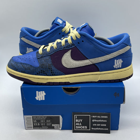 Size 11 - Nike Undefeated x Dunk SP Low 5 On It Blue Grey Suede (DH6508-400)