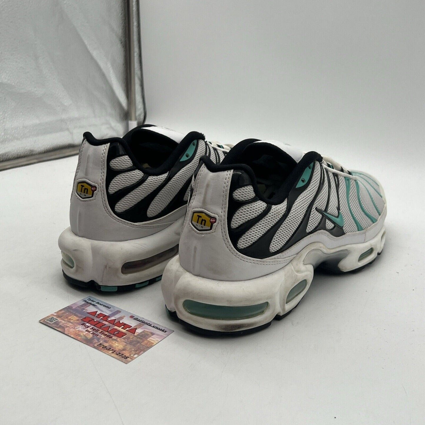 Size 12 - Nike Air Max Plus atmos Exclusive White Hyper Jade Black (604133-148)