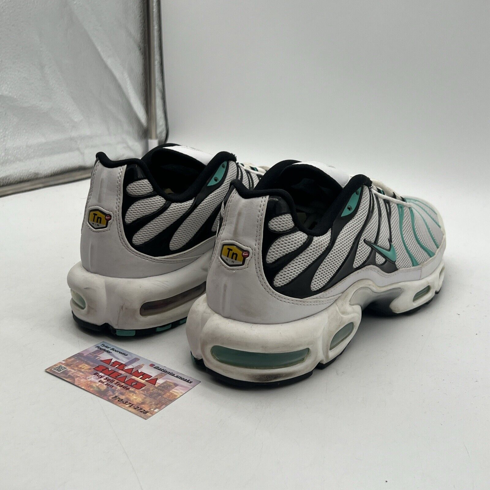 Size 12 - Nike Air Max Plus atmos Exclusive White Hyper Jade Black (604133-148)