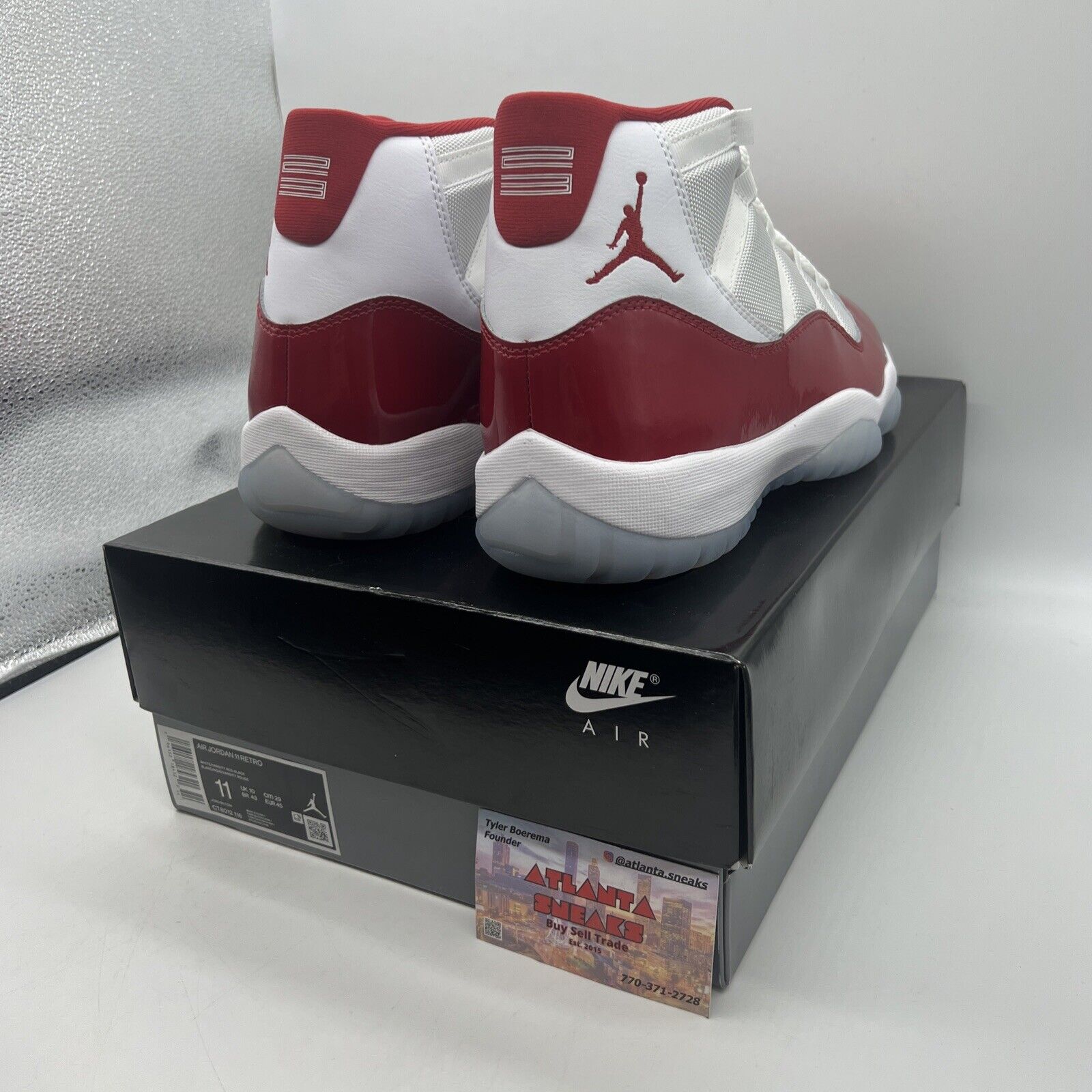 Size 11 - Jordan 11 Retro High Cherry Brand New Og All