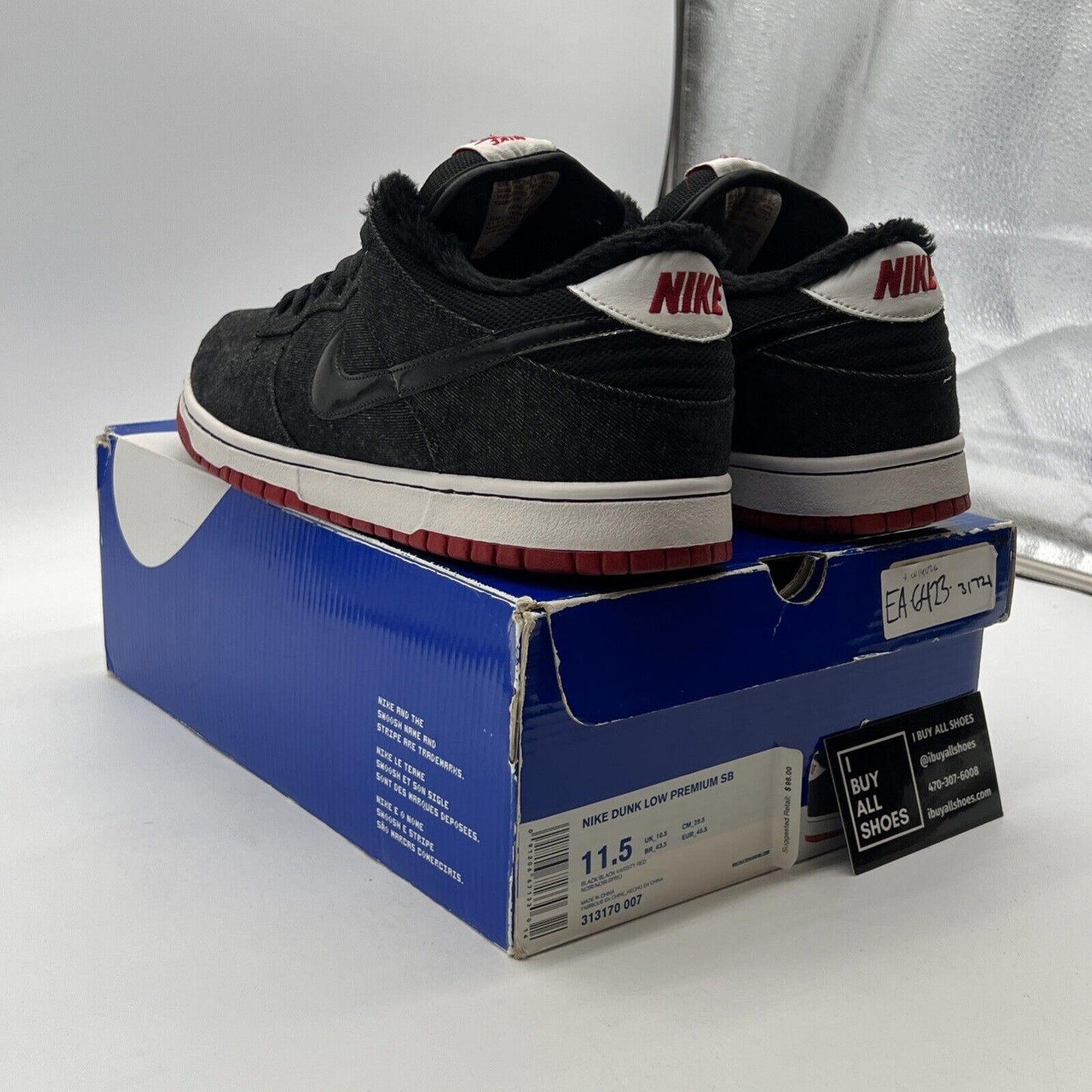 Size 11.5 - Nike Dunk Premium SB Low Larry Perkins (313170-007)