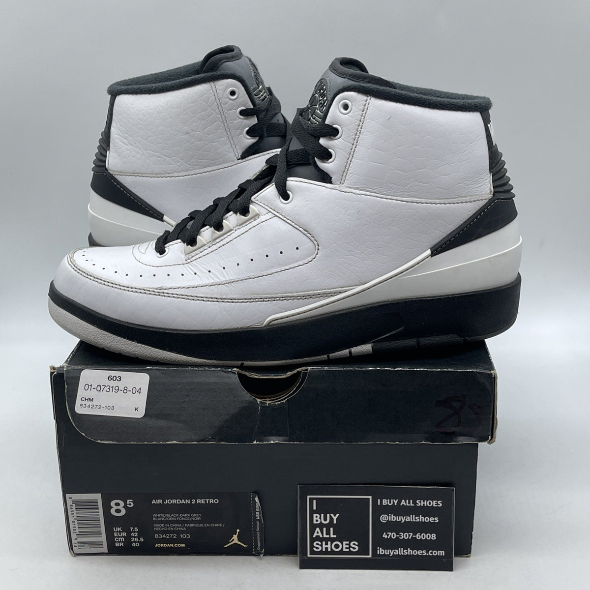 Size 8.5 - Air Jordan 2 Retro Wing It (834272-103)