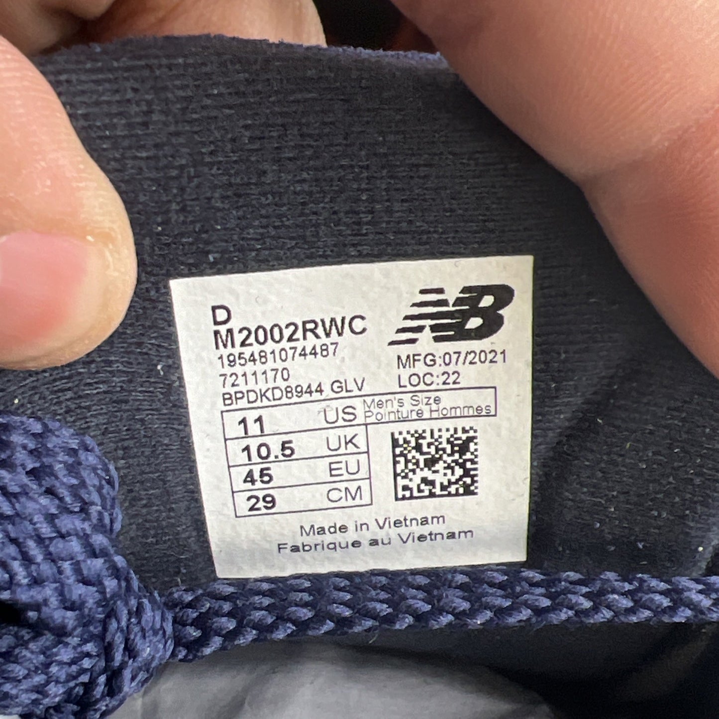 Size 11 - New Balance 2002R Night Tide (M2002RWC)