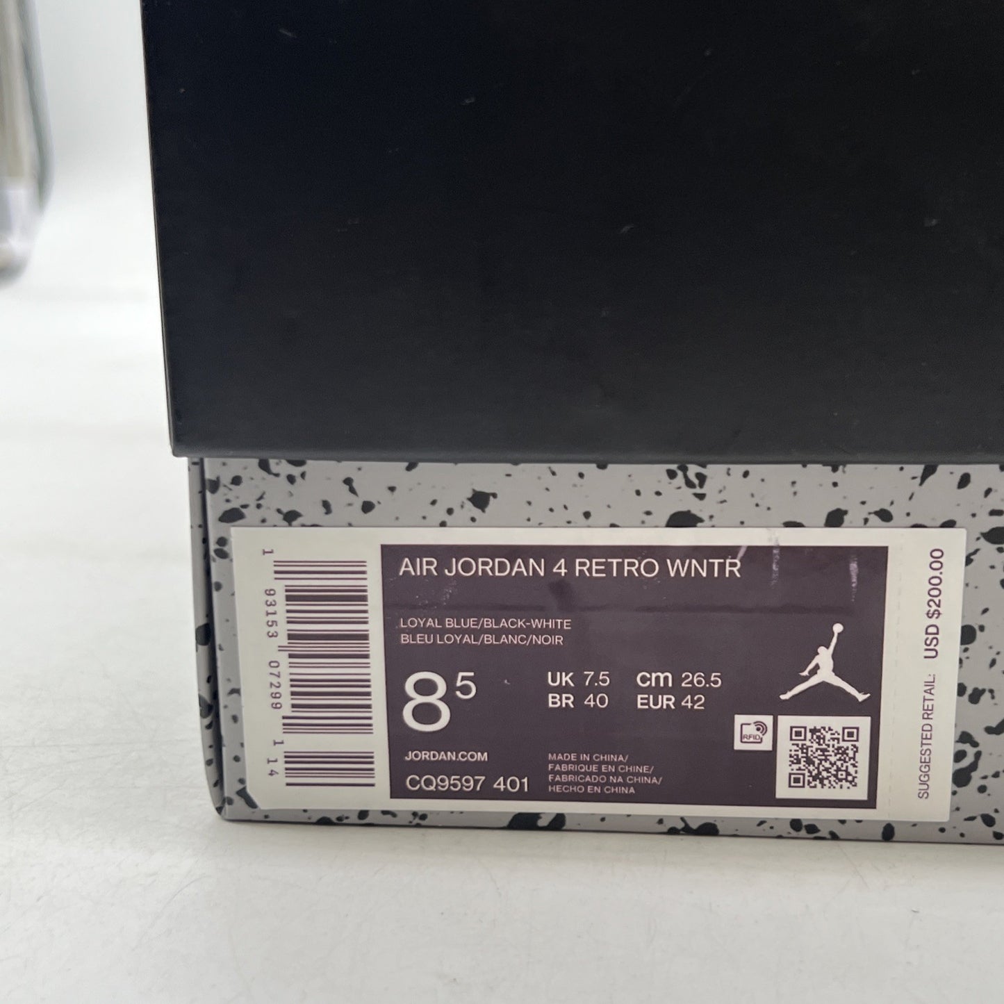 Size 8.5 - Air Jordan 4 Winter Loyal Blue 2019 (CQ9597-401)