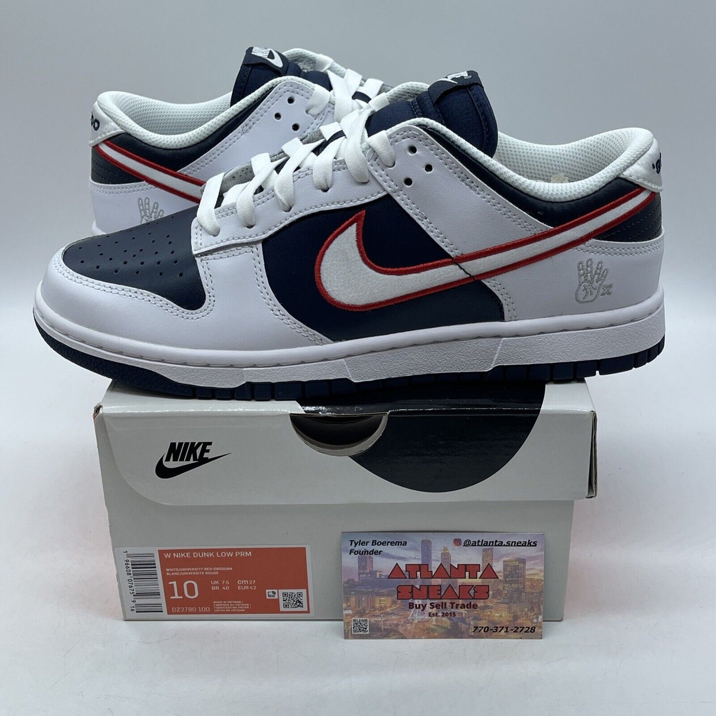 Size 10W - Nike Dunk Premium Low Houston Comets Four Peat Suede (DZ2780-100)