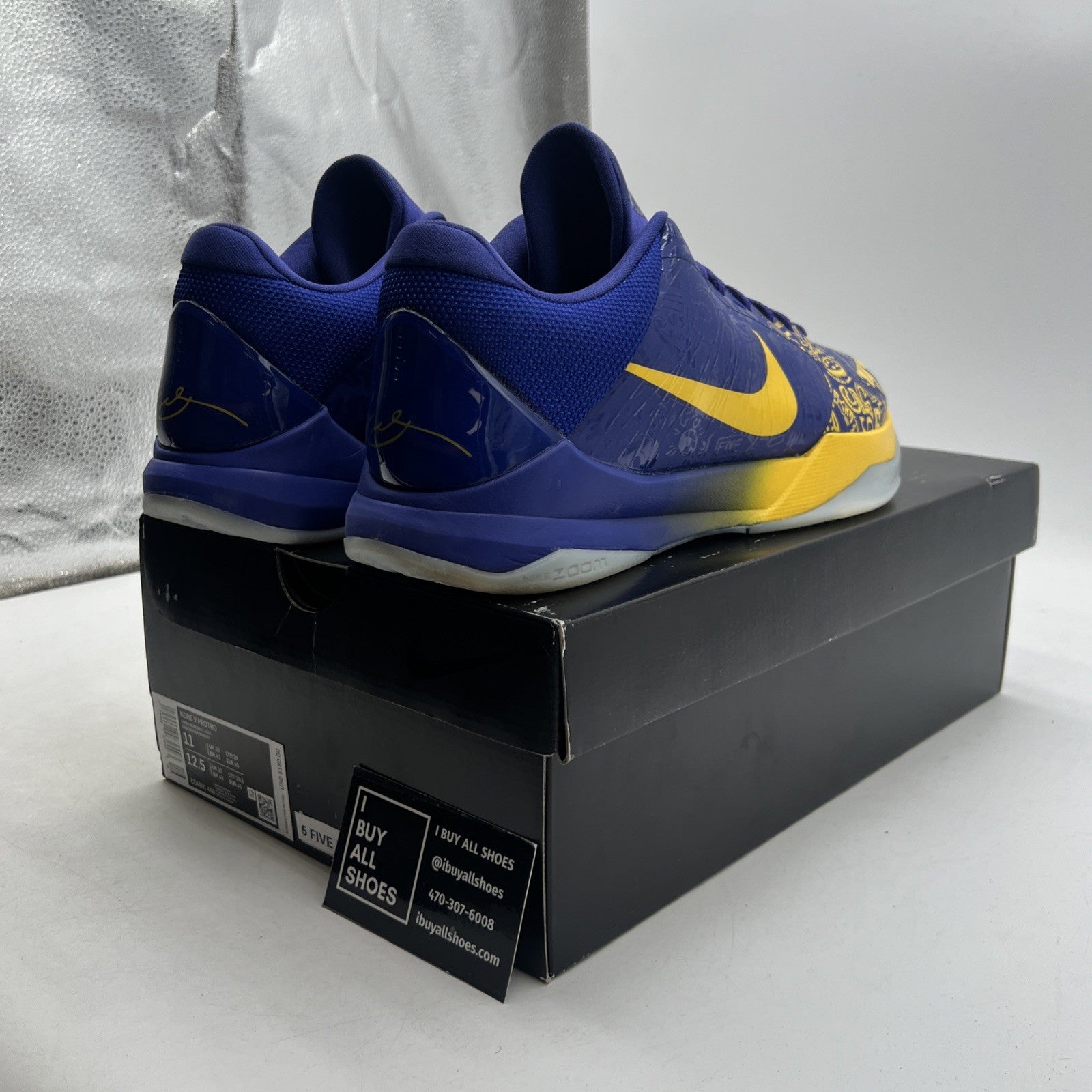 Size 11 - Nike Zoom Kobe 5 Protro 2020 5 Rings (CD4991-400)