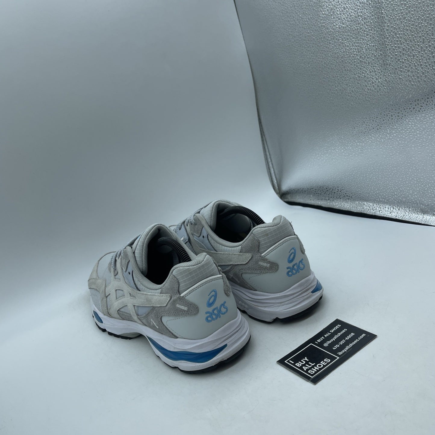 Size 10.5 - ASICS Gel MC Plus Glacier Grey (1201A021)