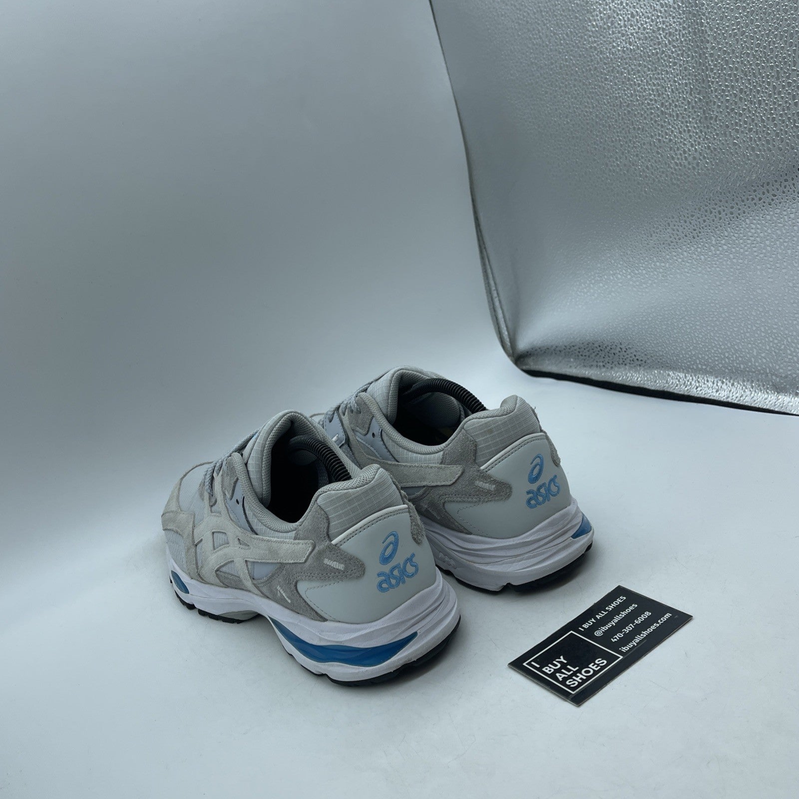 Size 10.5 - ASICS Gel MC Plus Glacier Grey (1201A021)